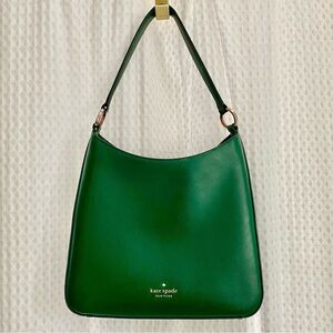 Kate Spade Vibrant Green Hand/Shoulder/Crossbody Bag